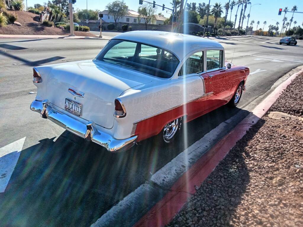 Chevrolet-2-door-sedan-1955-red-4