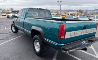 Chevrolet-2500-extended-cab-1994-green-10