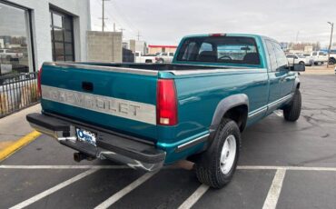 Chevrolet-2500-extended-cab-1994-green-11