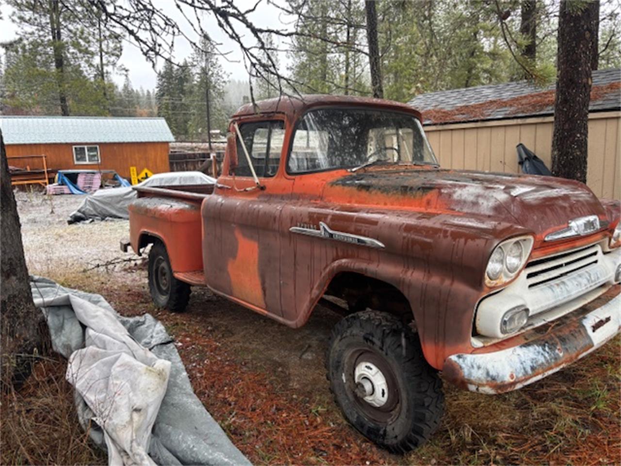 Chevrolet-Apache-1958-Red-Patina-Black-2