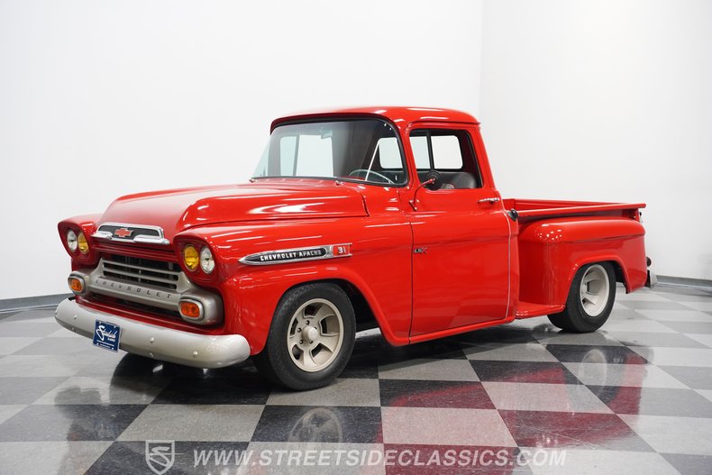 Chevrolet-Apache-1959-Red-Dark-Gray-14