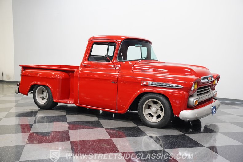 Chevrolet-Apache-1959-Red-Dark-Gray-23