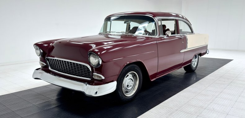 Chevrolet-Bel-air-1955-Burgundy-Saddle-12