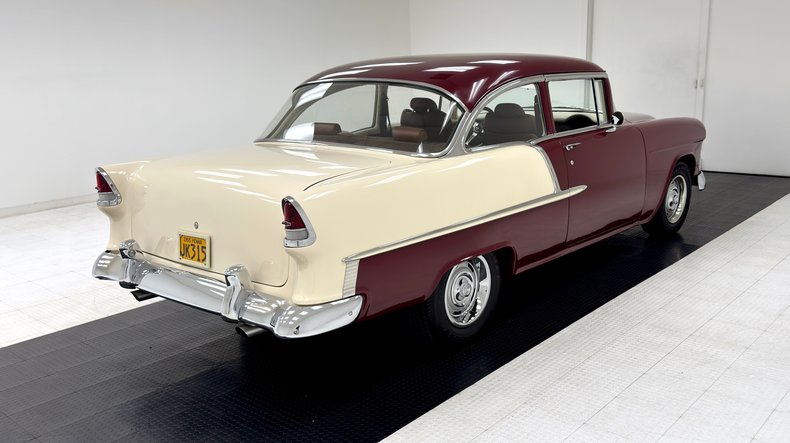 Chevrolet-Bel-air-1955-Burgundy-Saddle-18