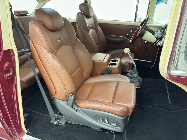 Chevrolet-Bel-air-1955-Burgundy-Saddle-35