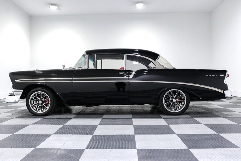 Chevrolet-Bel-air-1956-Black-Red-9