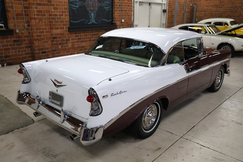 Chevrolet-Bel-air-1956-Dusk-Plum-Light-Beige-14