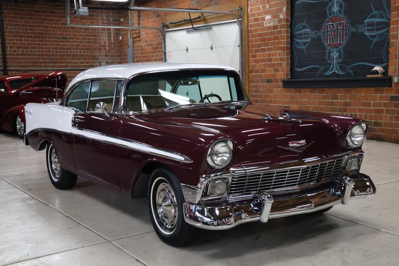 Chevrolet-Bel-air-1956-Dusk-Plum-Light-Beige-49