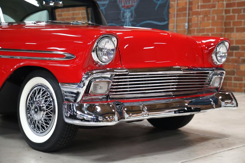 Chevrolet-Bel-air-1956-Red-White-14