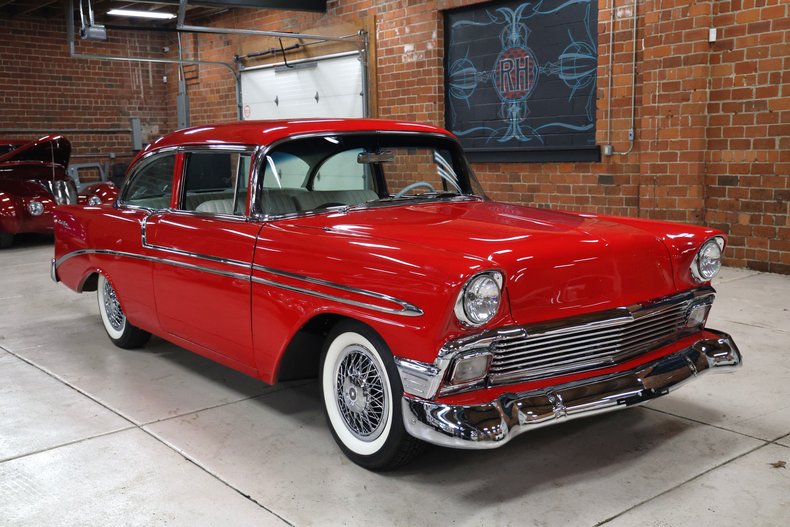 Chevrolet-Bel-air-1956-Red-White-2