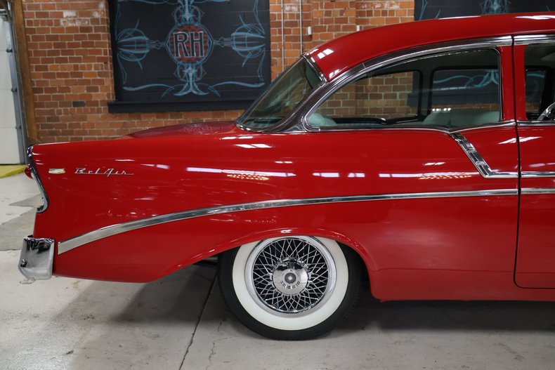 Chevrolet-Bel-air-1956-Red-White-25