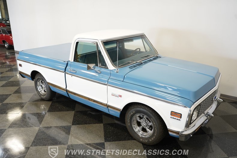 Chevrolet-C10-1972-Blue-Blue-23