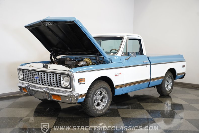 Chevrolet-C10-1972-Blue-Blue-33