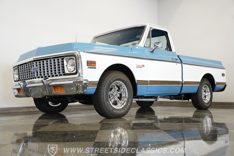 Chevrolet-C10-1972-Blue-Blue-4