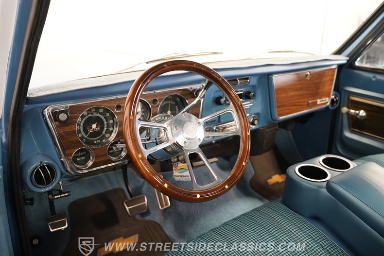 Chevrolet-C10-1972-Blue-Blue-40