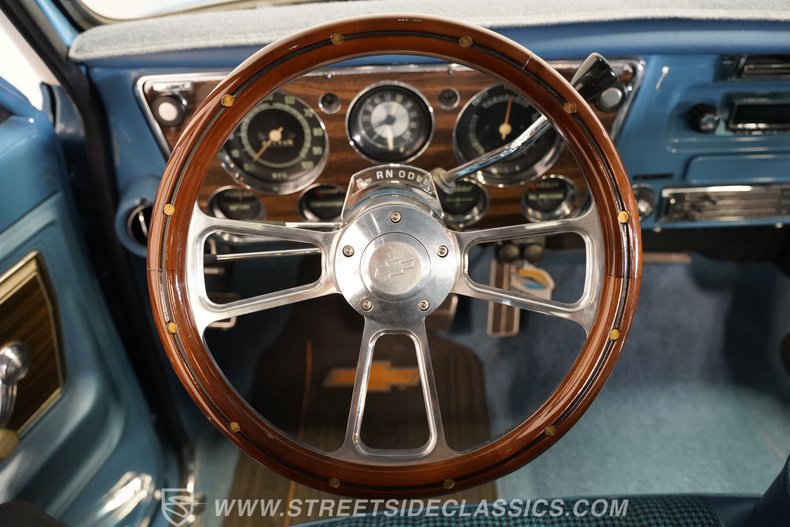 Chevrolet-C10-1972-Blue-Blue-49