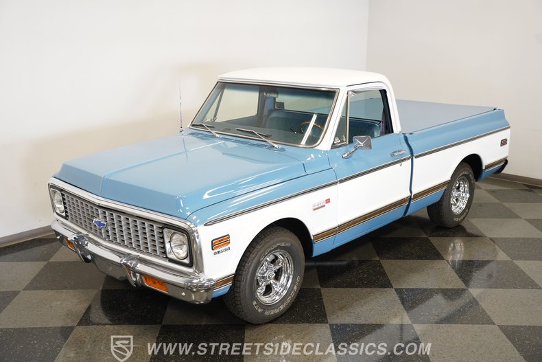 Chevrolet-C10-1972-Blue-Blue-5
