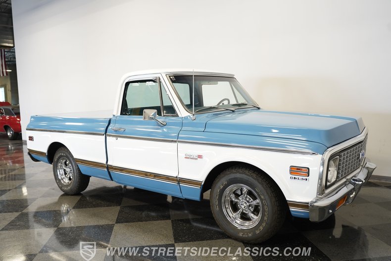 Chevrolet-C10-1972-Blue-Blue-6