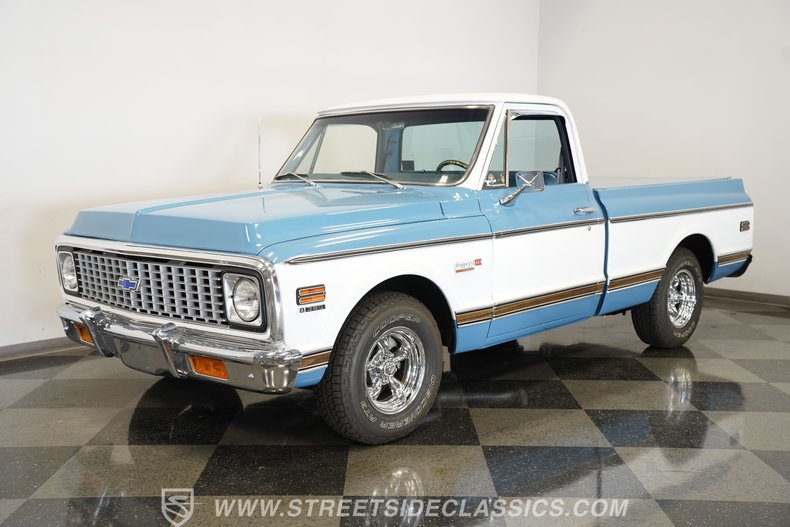 Chevrolet-C10-1972-Blue-Blue-9