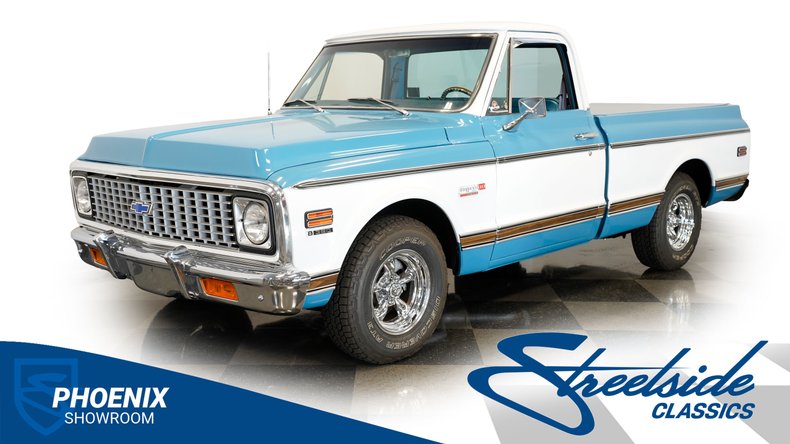 Chevrolet-C10-1972-Blue-Blue