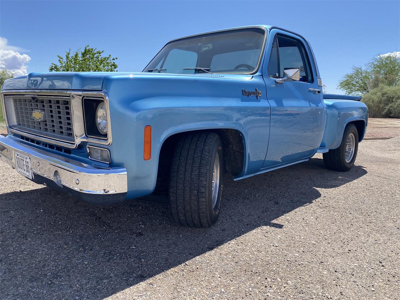 Chevrolet-C10-1974-Nassau-Blue-Blue-8