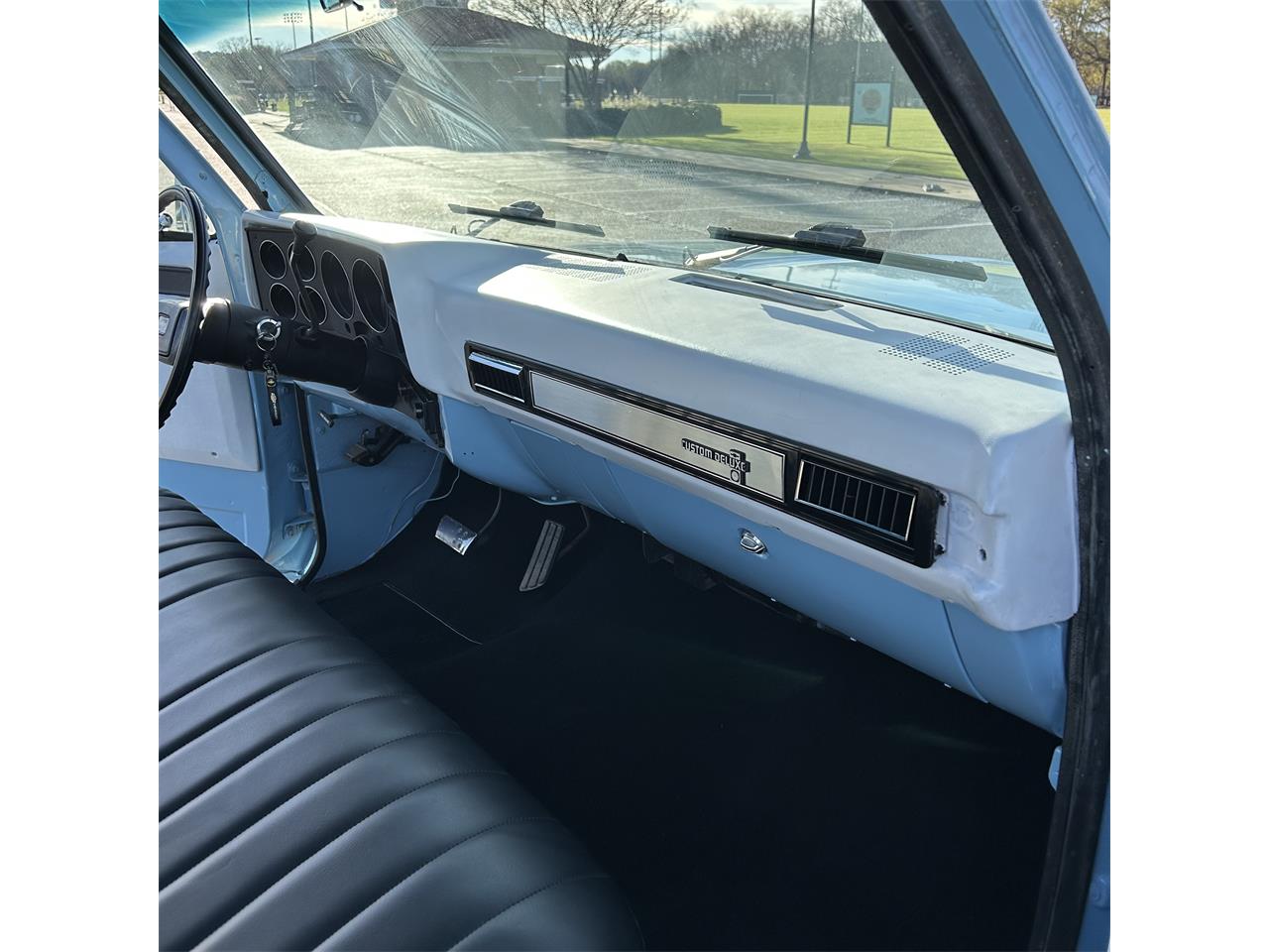 Chevrolet-C10-1987-Blue-Black-23