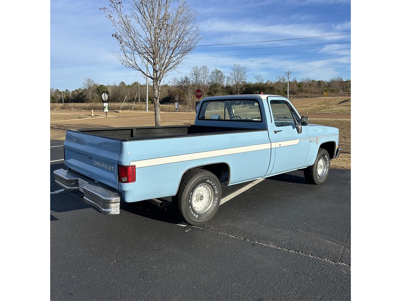 Chevrolet-C10-1987-Blue-Black-7