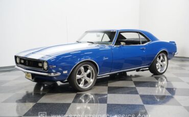 Chevrolet-Camaro-1968-Blue-Black-1