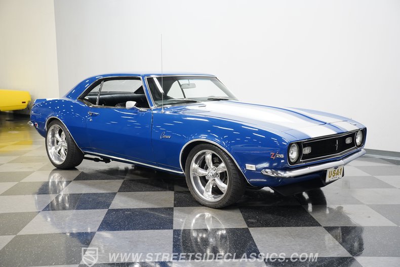 Chevrolet-Camaro-1968-Blue-Black-23