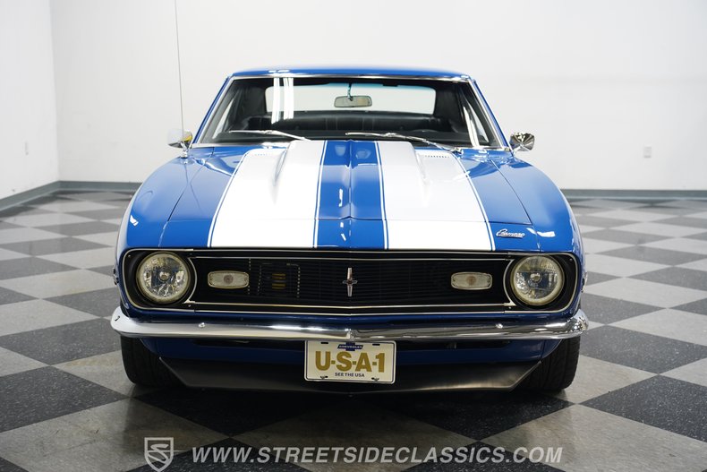 Chevrolet-Camaro-1968-Blue-Black-24