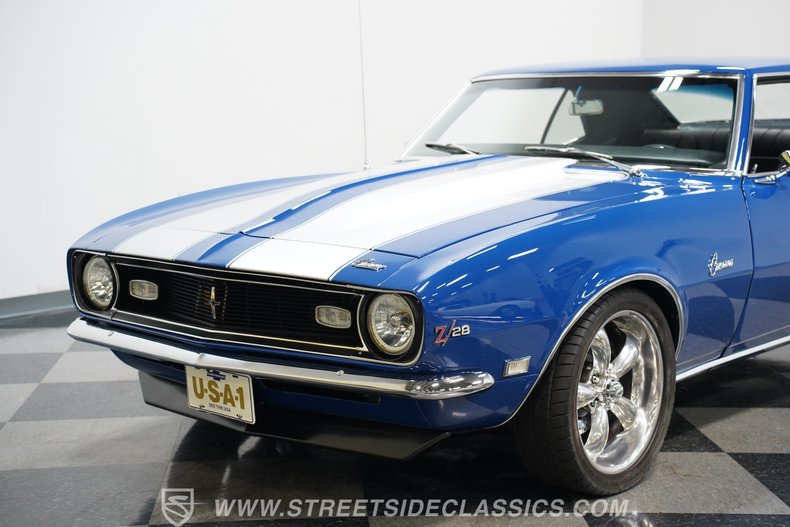 Chevrolet-Camaro-1968-Blue-Black-42