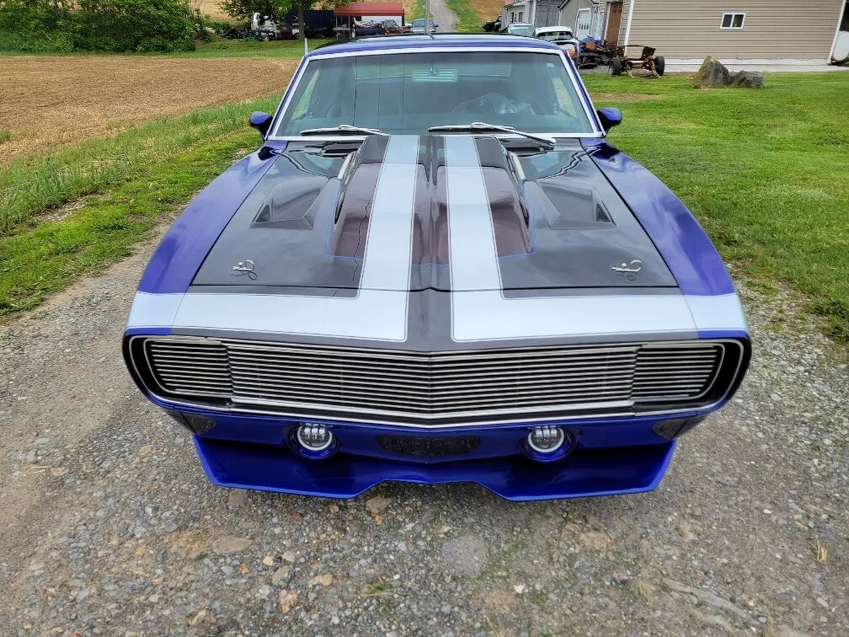 Chevrolet-Camaro-1968-Kandy-Blue-Black-W-8