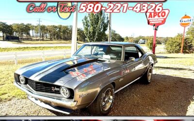 Chevrolet Camaro 1969 American Muscle Car