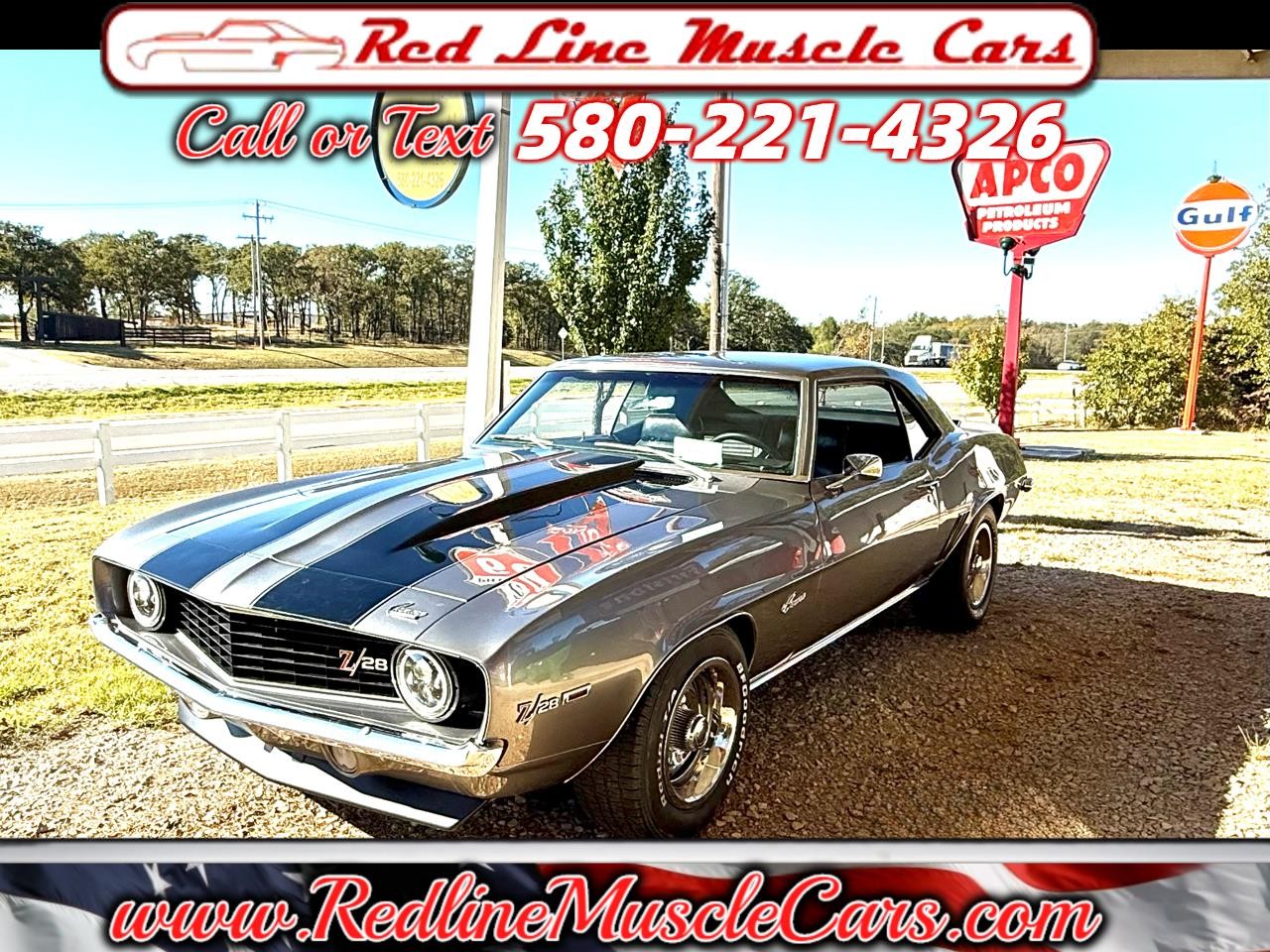 Chevrolet-Camaro-1969-American-Muscle-Car