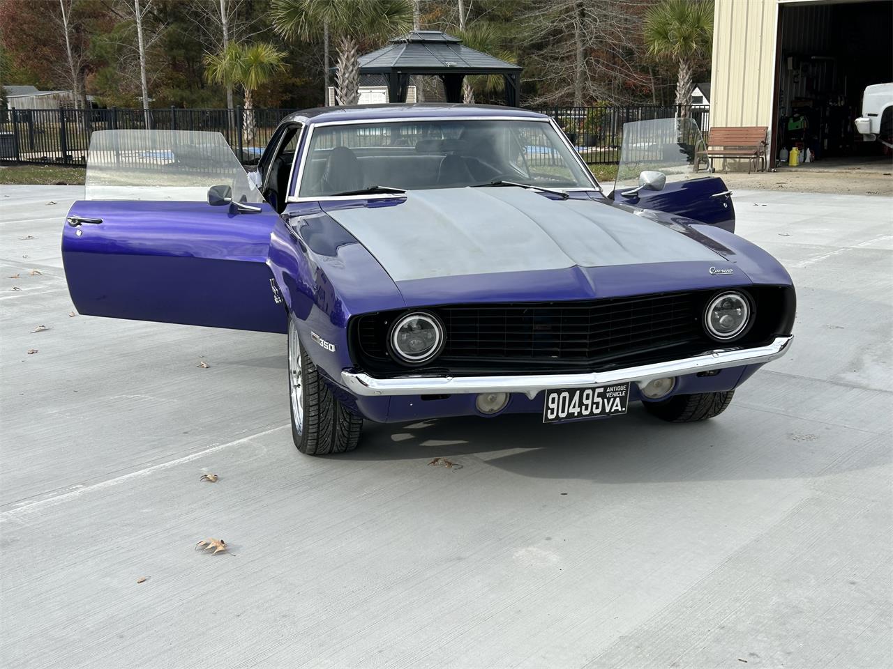Chevrolet-Camaro-1969-Purple-Black-26