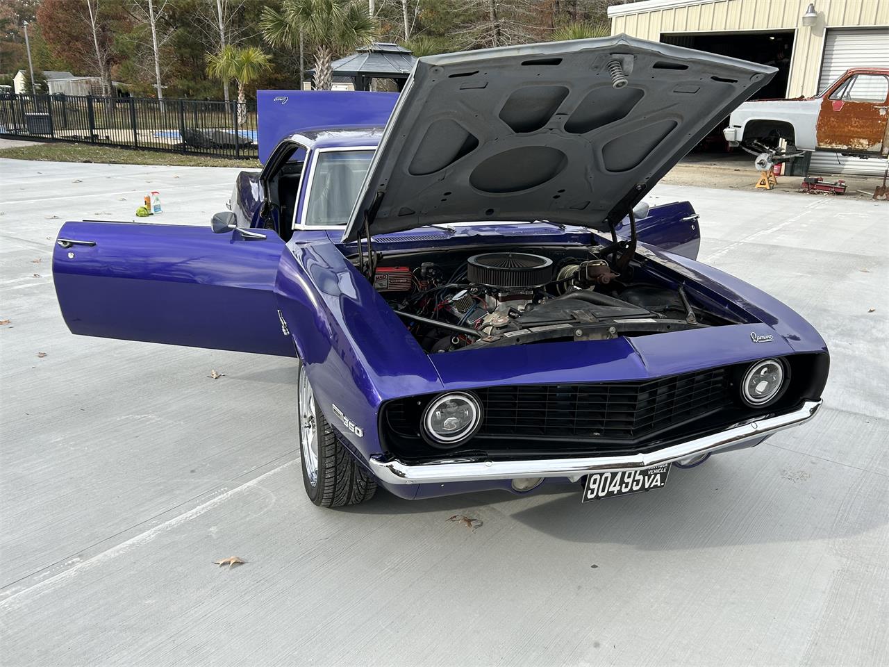 Chevrolet-Camaro-1969-Purple-Black-27