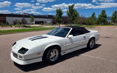Chevrolet Camaro 1989 Convertible