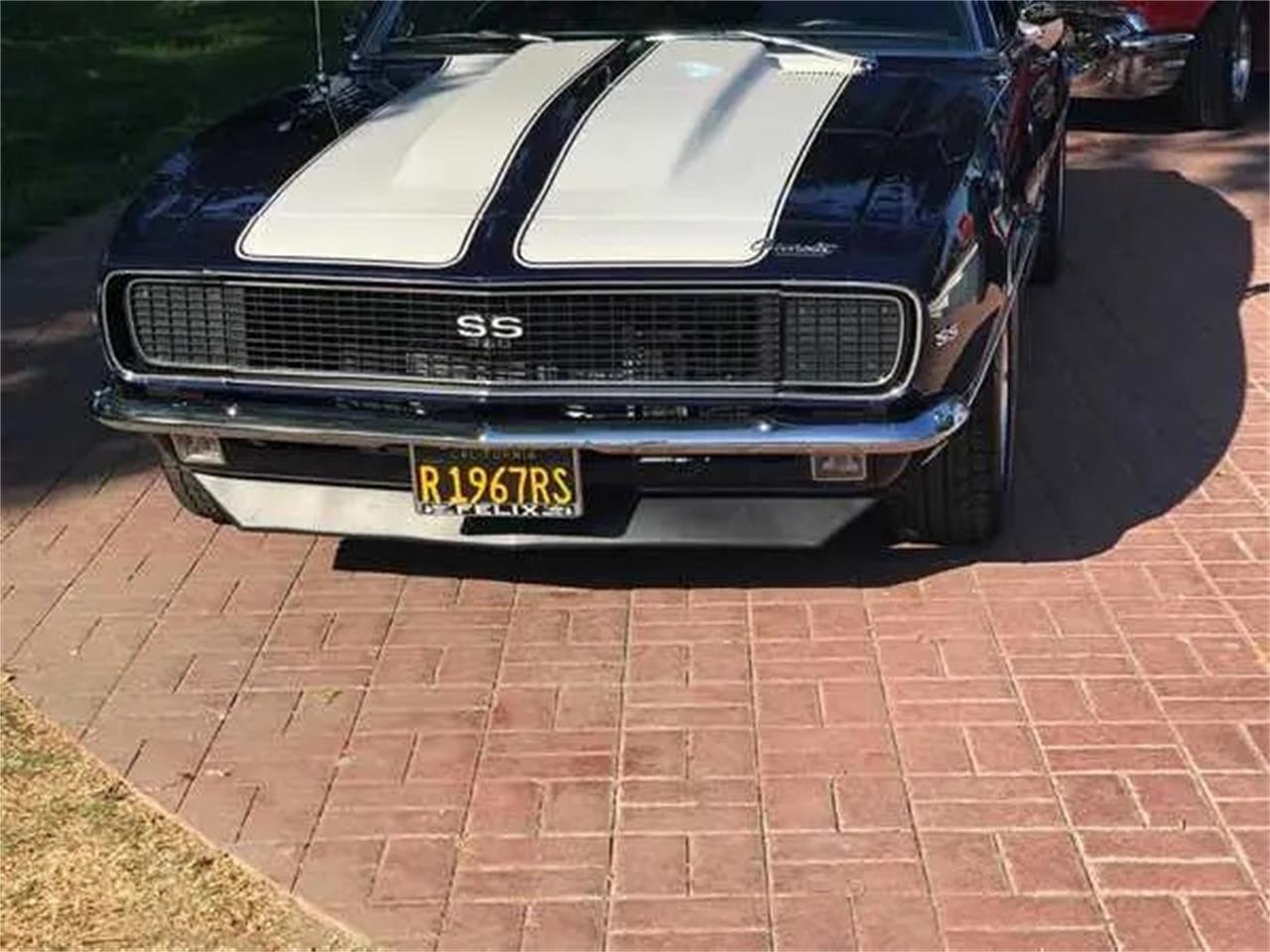 Chevrolet-Camaro-rsss-1967-Blue-amp-White-Black-wwhite-trim-1