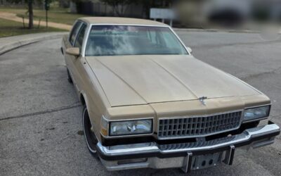 Chevrolet Caprice 1987 Sedan