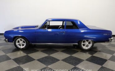 Chevrolet-Chevelle-1965-Blue-Black-1