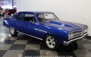 Chevrolet-Chevelle-1965-Blue-Black-17
