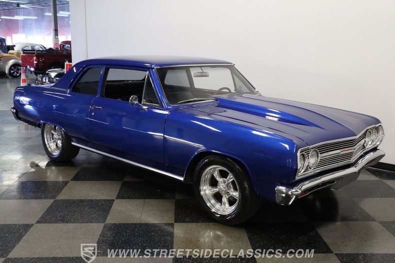 Chevrolet-Chevelle-1965-Blue-Black-17