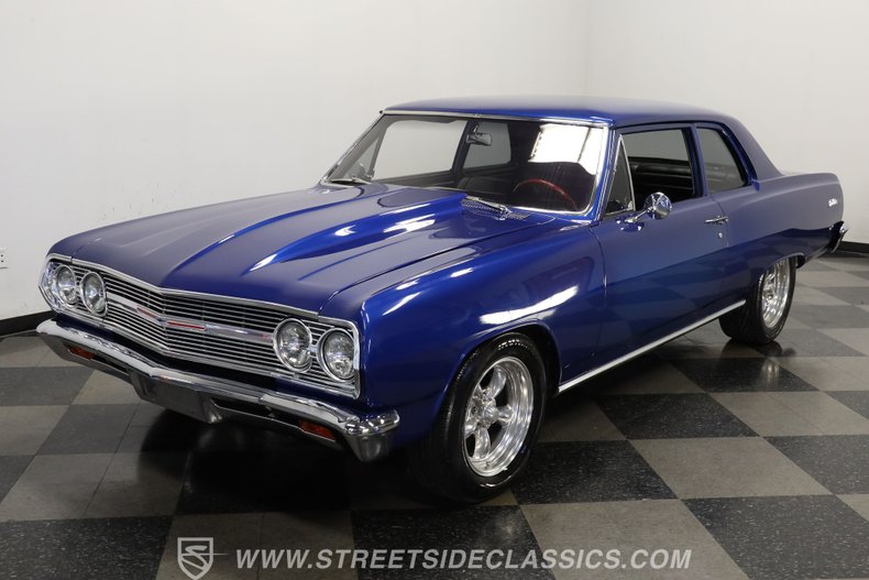 Chevrolet-Chevelle-1965-Blue-Black-21