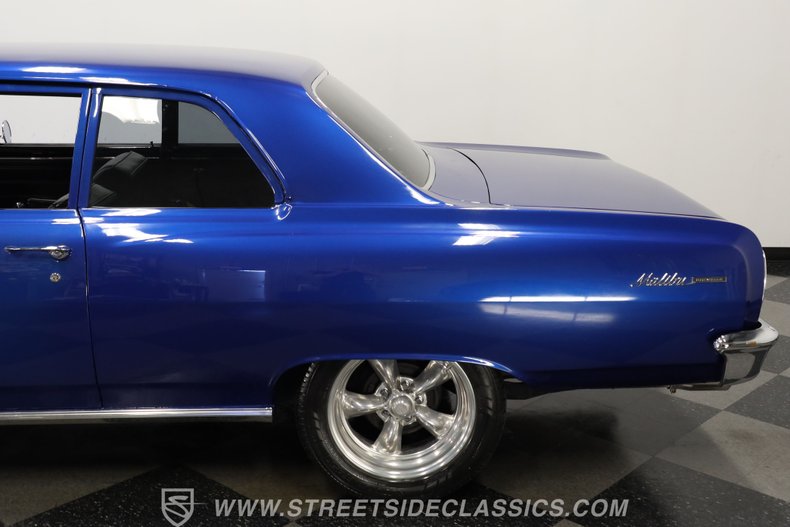 Chevrolet-Chevelle-1965-Blue-Black-26