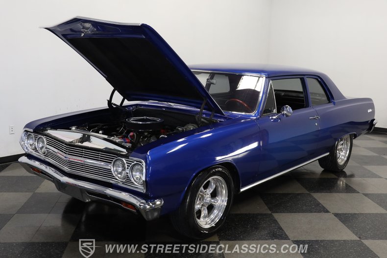 Chevrolet-Chevelle-1965-Blue-Black-32