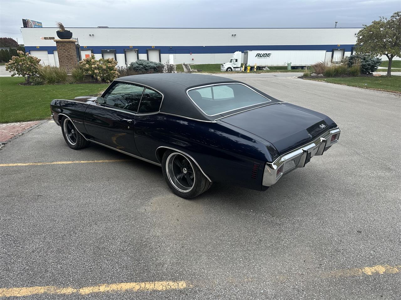 Chevrolet-Chevelle-1970-Blue-Black-1