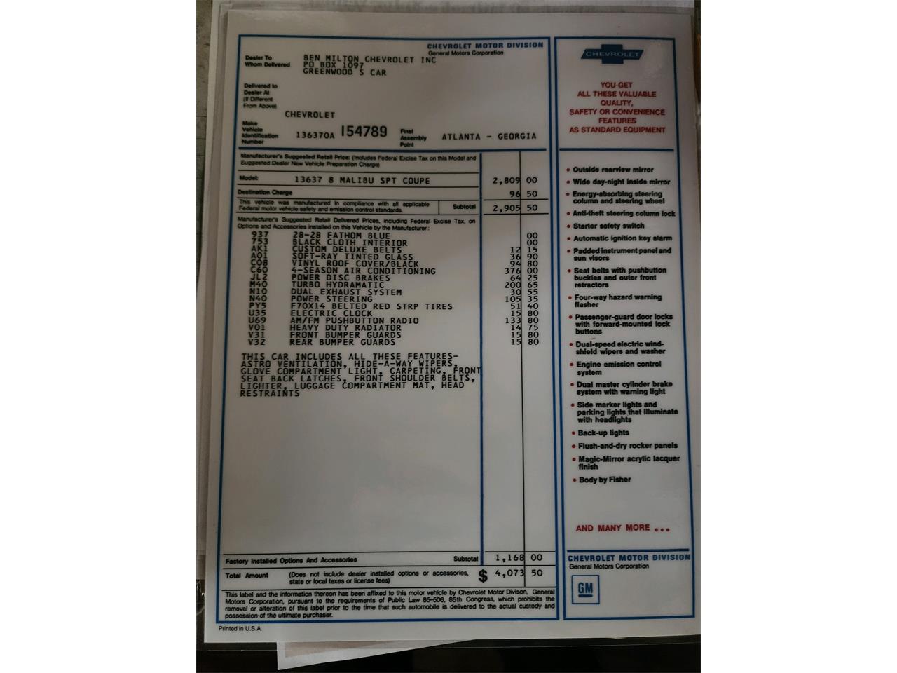 Chevrolet-Chevelle-1970-Blue-Black-14