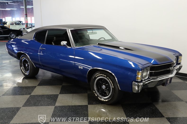 Chevrolet-Chevelle-1971-Blue-Metallic-Black-10