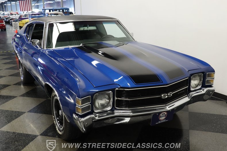 Chevrolet-Chevelle-1971-Blue-Metallic-Black-11