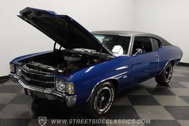 Chevrolet-Chevelle-1971-Blue-Metallic-Black-24